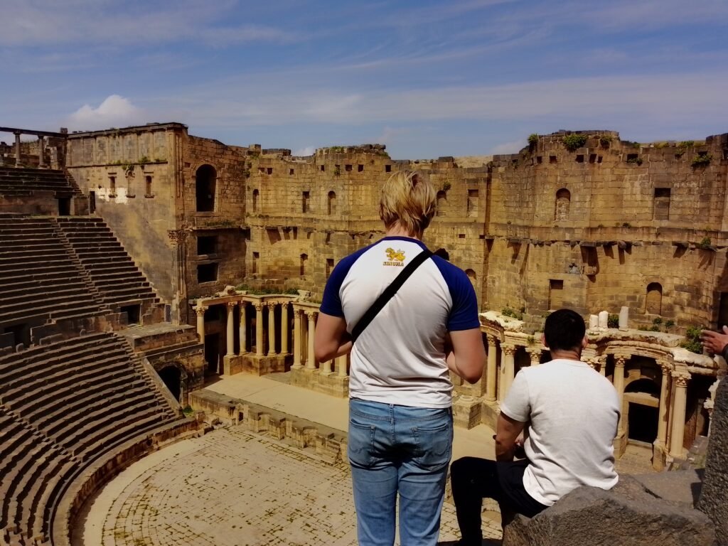 syria-caravans-bosra-roman-theater